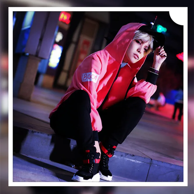 [В наличии] 2018 Аниме Boku no Hero academic Bakugou Katsuki повседневная одежда уличный тканевый