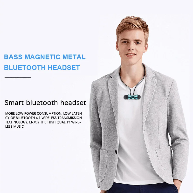 YOU FIRST Bluetooth наушники Беспроводная Спортивная гарнитура с микрофоном Ecouteur Bluetooth наушники Auriculares для телефона Xiaomi