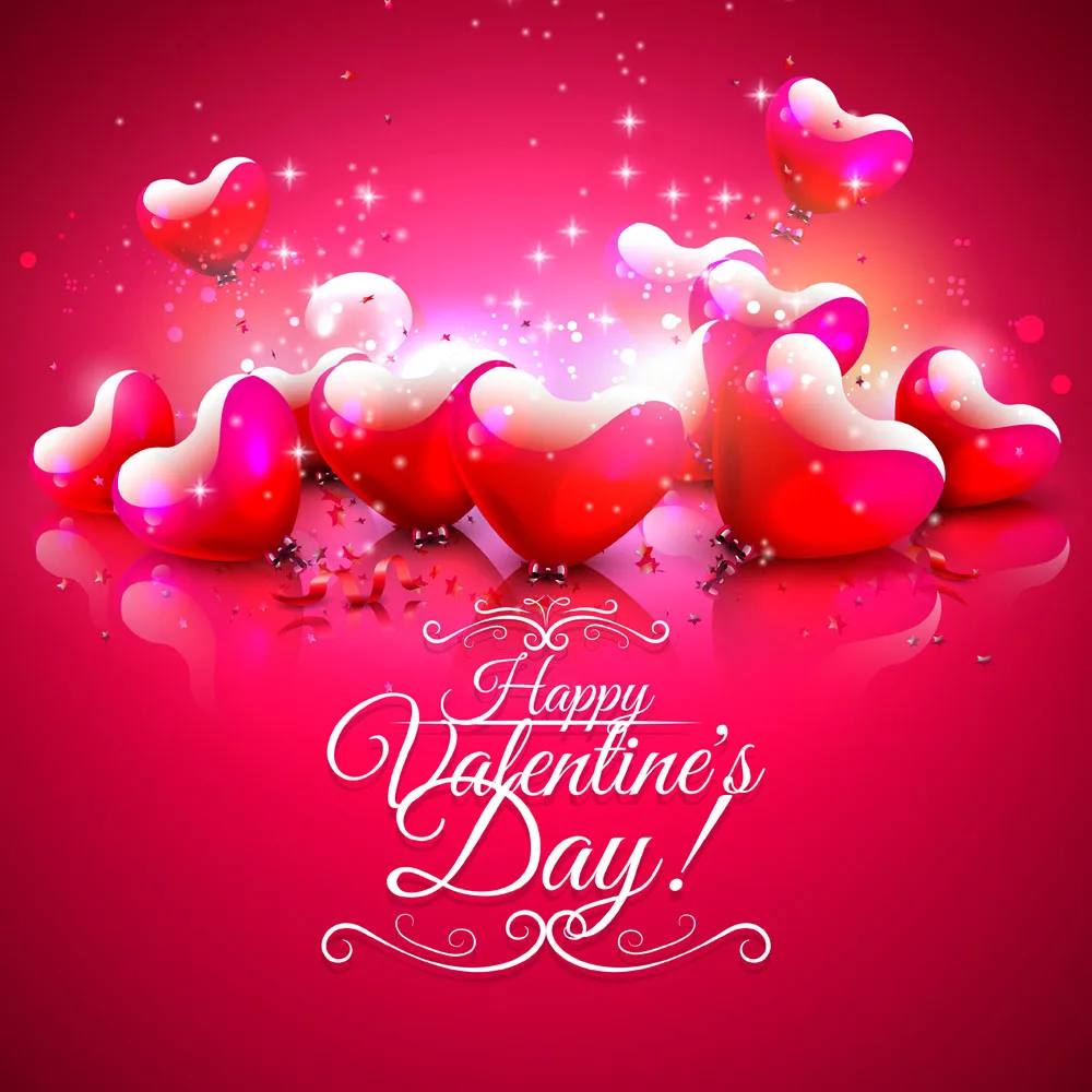 

10x10ft Vinyl Custom  Photography Backdrops Props Valentine day Studio Backgrounds TEPVA-1708