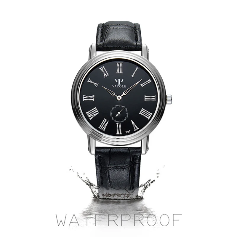 YAZOLE 2018 New Watch Men Top Brand Luxury Male Clock Business Ultra thin Watches Men s 2