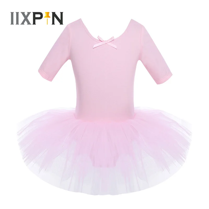 Kids Girls Ballet Dress Gymnastics Leotard Ice-Skating Costume Tutu Dancewear Kids Girls Ballet Dress Gymnastics Leotard Ice-Skating Costume Tutu Dancewear