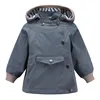 Gray Kids Jacket