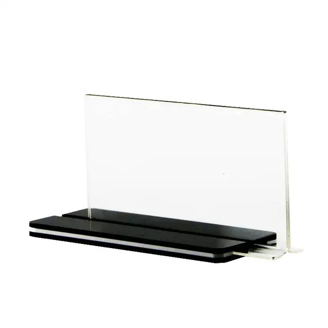 Online Shop 2 Pcs Lot Acrylic Menu Cover Countertop Desk Sign