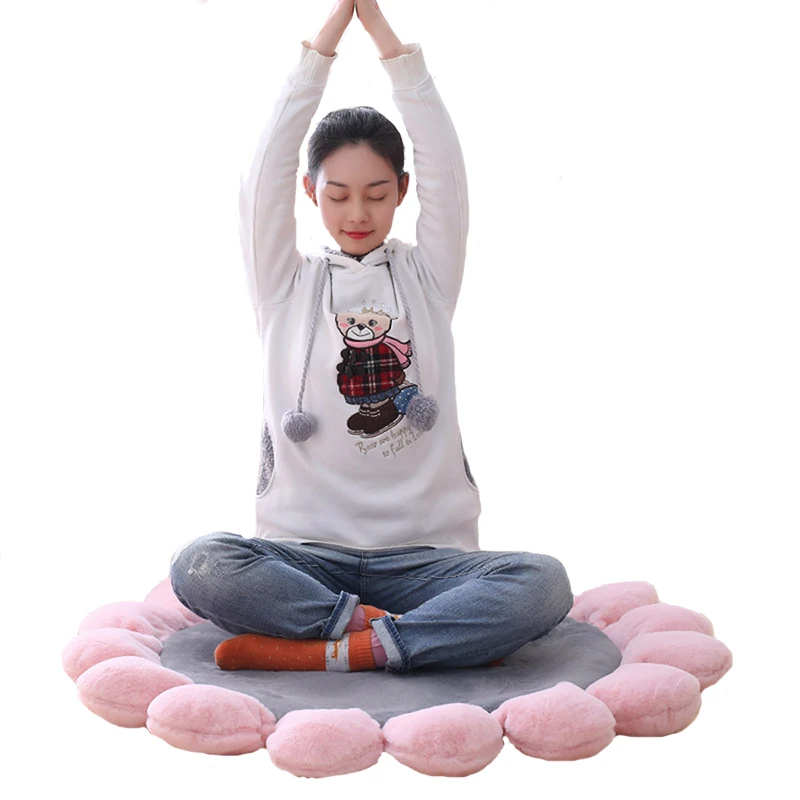 

1 pcs Floor futon pad window cushion flower cushion tatami fat mat cloth meditation tea ceremony club yoga mat