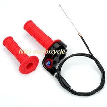 7/" 22 мм Руль управления дроссельной заслонки ручки кабель шнура рукав трубки для Dirt Pit Bike ATV Dirt PIT Bike