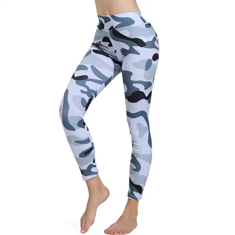 

Fashion Pant For Women Camouflage Printed Trousers High Waist Leggings