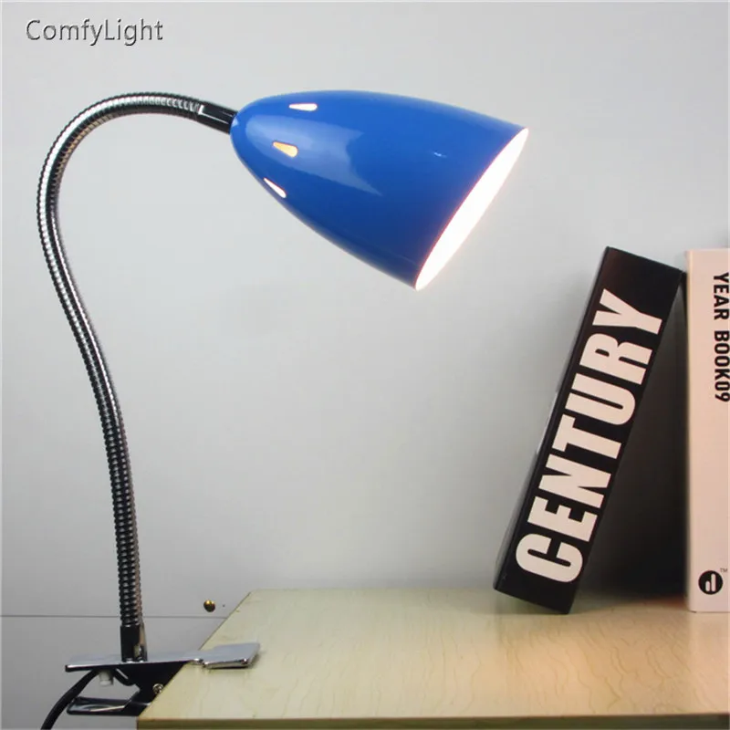 Desk Lamp reading night light Clip Office Led Desk Lamp Flexible Led Table Lamp Reading Led Light B