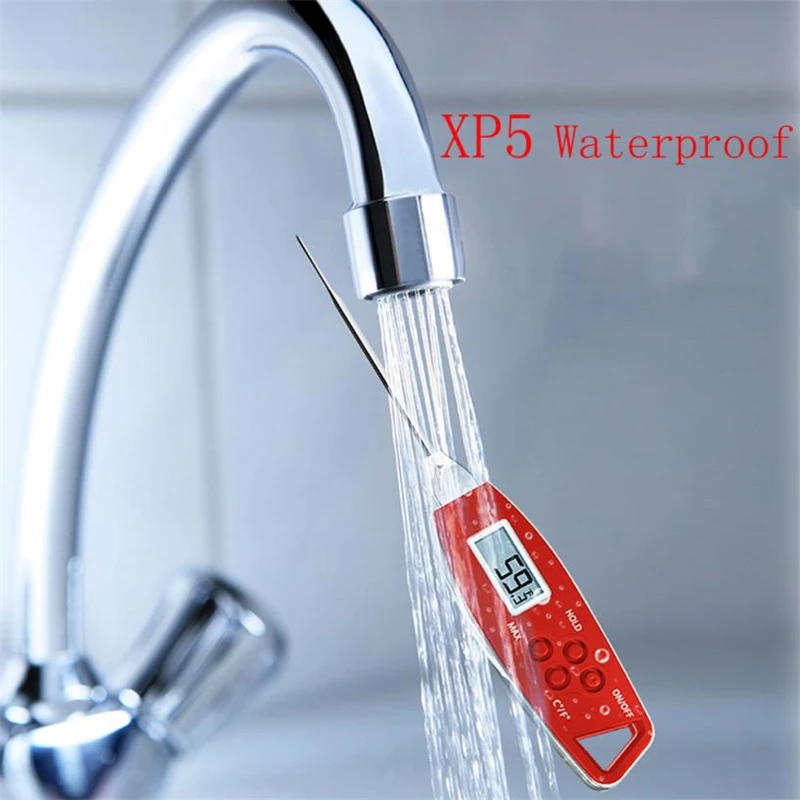 Digital Food Cooking Thermometer Instant Read Meat Thermometer For Kitchen BBQ Practical Wear-resistant Durable Tool C0413#30   04