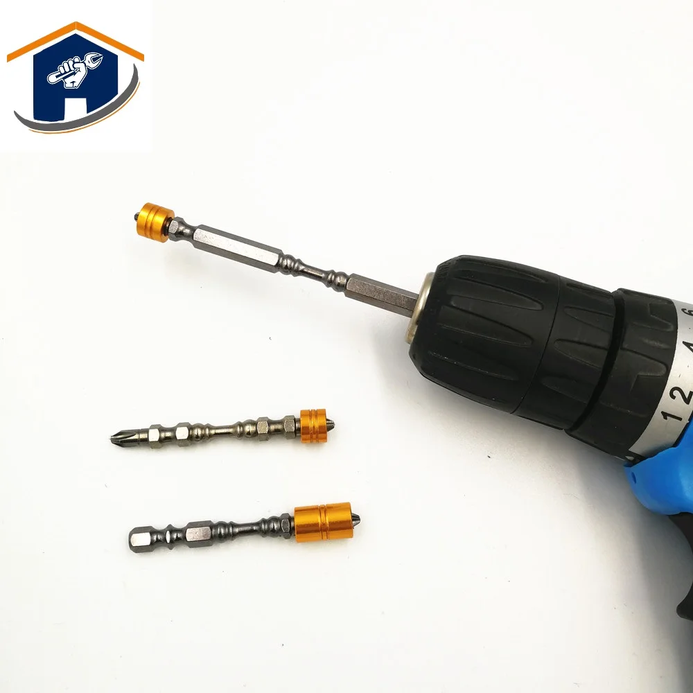 

HS Tools PH2 1/4" Hex Shank Magnetic 65MM 110MM Cross Head Screwdriver Bit Double Head Electric Screwdriver Set Phillips Screw