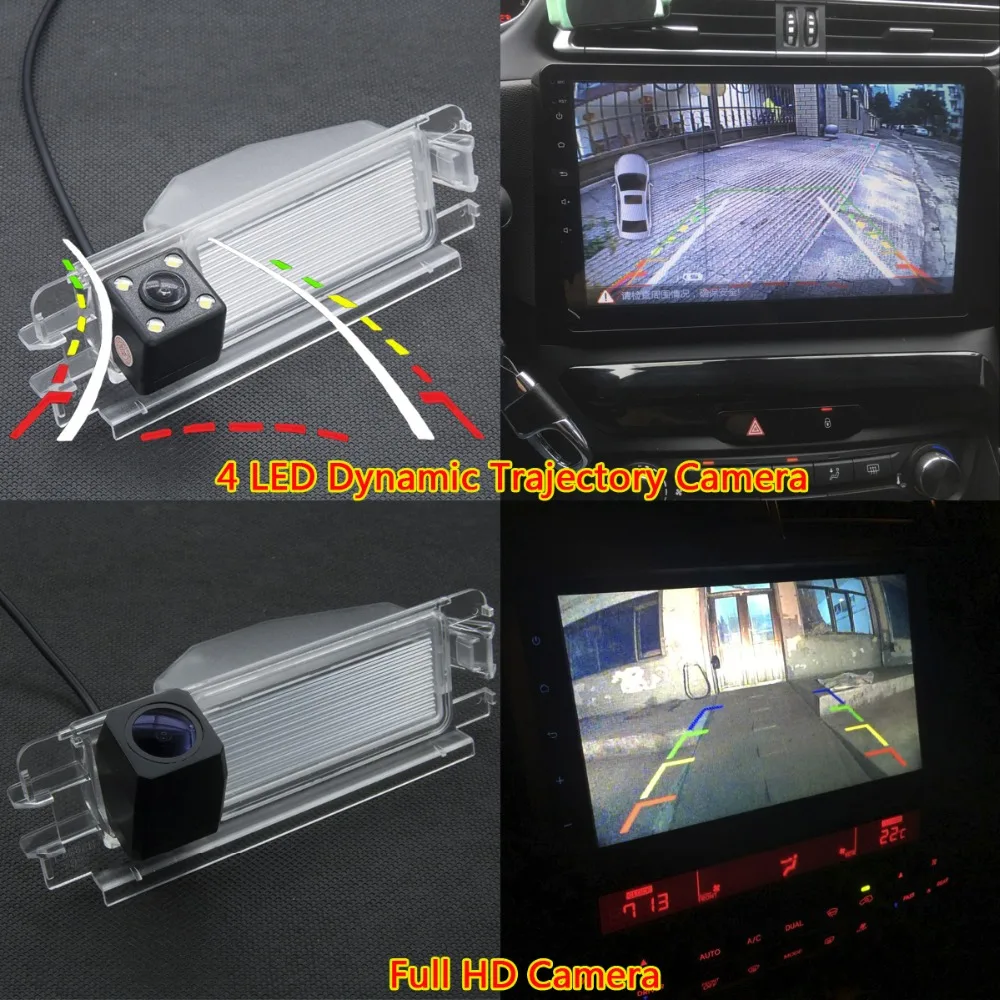 Автомобильный ПЗС светодиодный обратный резервный парковочный Реверсивный заднего вида камера для 2013 Renault Dacia Duster Sandero автомобильный ЖК-монитор беспроводной