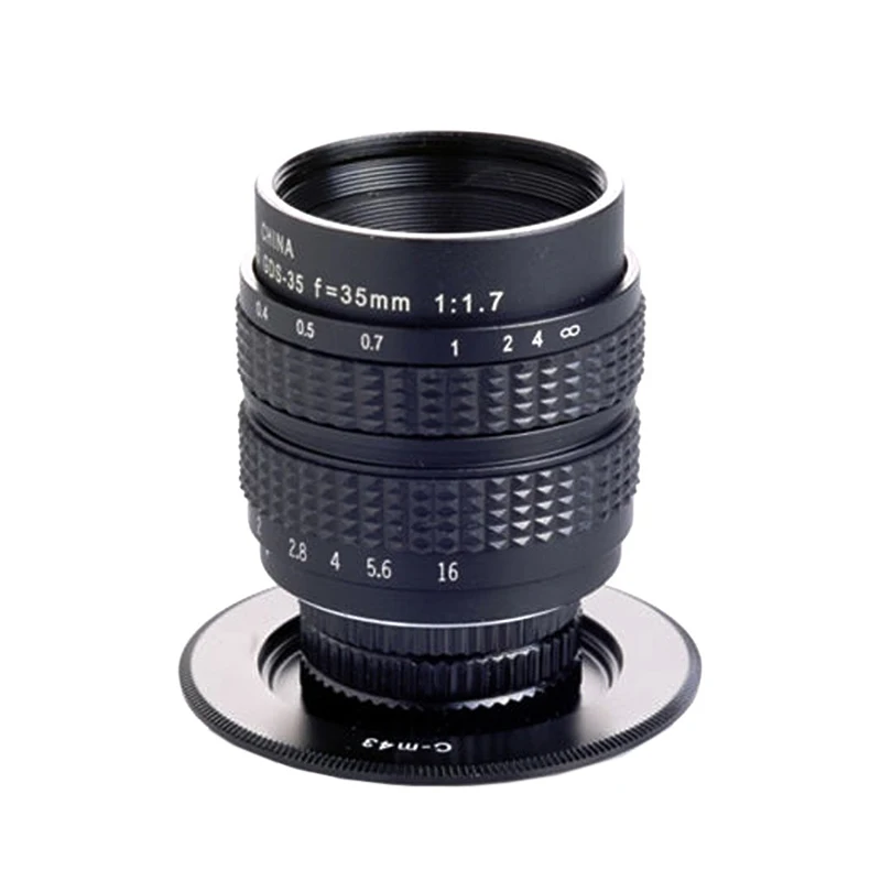 Fujian 35mm CCTV TV Lens +C Mount For Olympus E-PL5,E-PM3,E