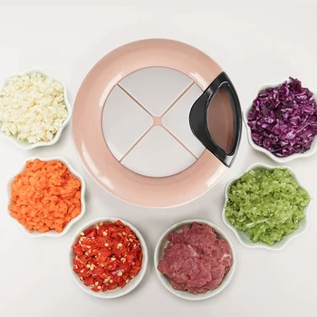 

Household Garlic Kitchen Multi-functional Cutting Machine Manual Garlic Twisting Machine Manual Meat Grinder Kitchen Tool