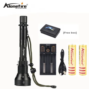 

AloneFire X280 T6 Flashlight 3800 Lumens CREE XM-L T6 LED Flashlight 18650 Torch + Extended Tube