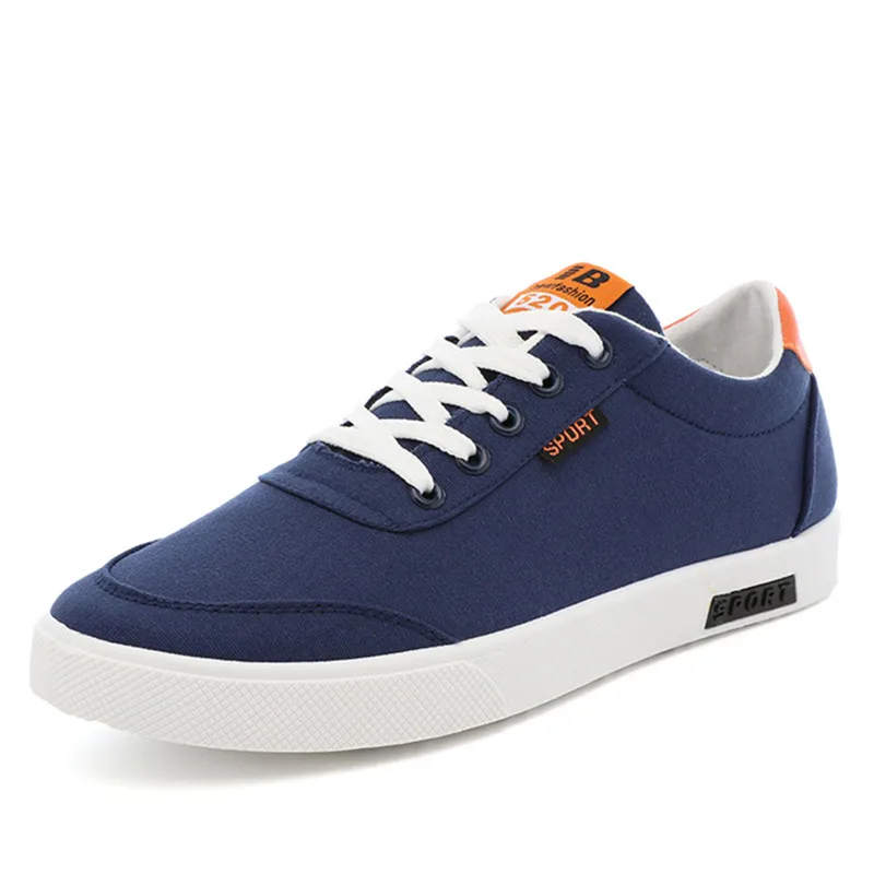 

Canvas Men's Casual Shoes Breathable Mens Shoes Casual 2018 Spring Autumn Zapatillas Hombre Male Shoes Man White