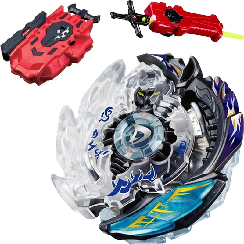 Beyblade Black Victory Strike God Valkyrie/Valtryek Infinite B-96 Starter W/Launcher+ Lr Red Launcher и Sword Launcher bey - Цвет: Ali067