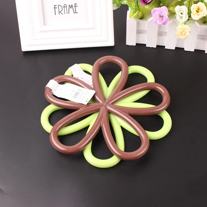 Pvc Table Mat For Table Plum Blossom Heat Insulation Bowl Saucepan