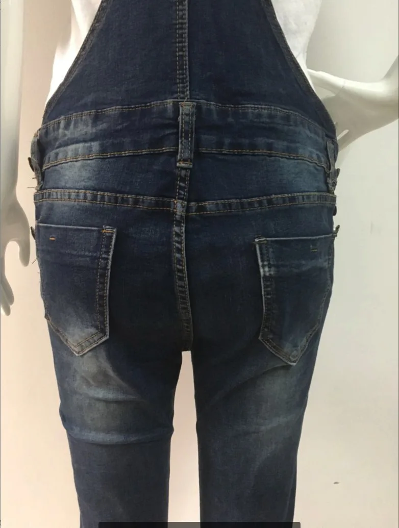 2018 летние женские джинсовые комбинезоны сексуальные джинсы офисные Повседневное отверстие карман Демисезонный Femme комбинезон настоящая