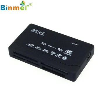

USB 2.0 Card Reader for SD XD MMC MS CF SDHC TF Micro SD M2 Adapter DEC4