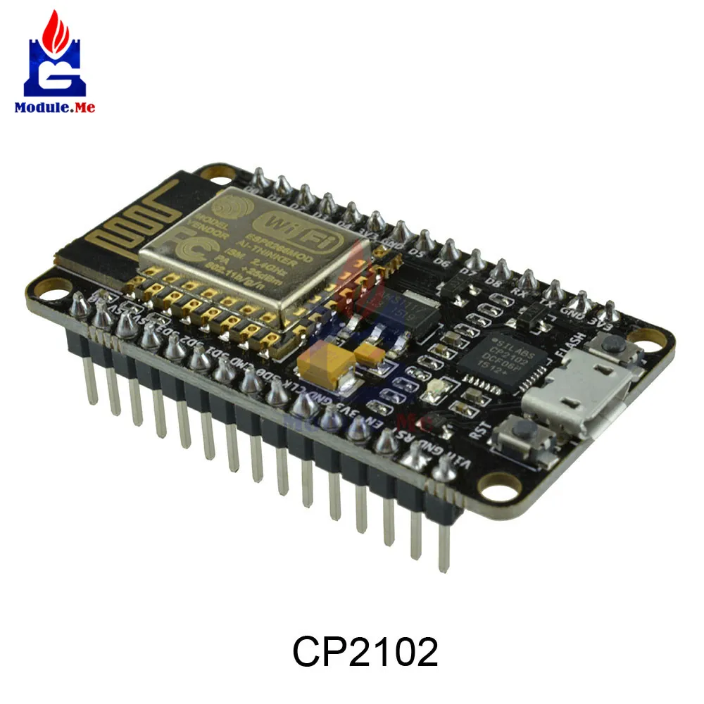 ESP-12E Плата расширения Micro USB ESP8266 CP2102 L293D CH340G NodeMcu V2 V3 беспроводной wifi модуль макетная плата для Ardiuno - Цвет: CP2102