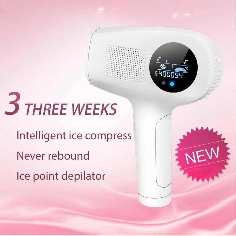 

LDYIPL Permanent Hair Removal System for Women 500,000 Flashes Facial Body Profesional Painless Hair Remover Device Home Use