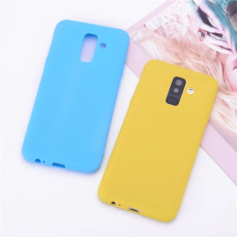 Мягкий силиконовый чехол для Samsung Galaxy A6 2018 Dual SIM SM A600 A600F Plus A605 A605F |