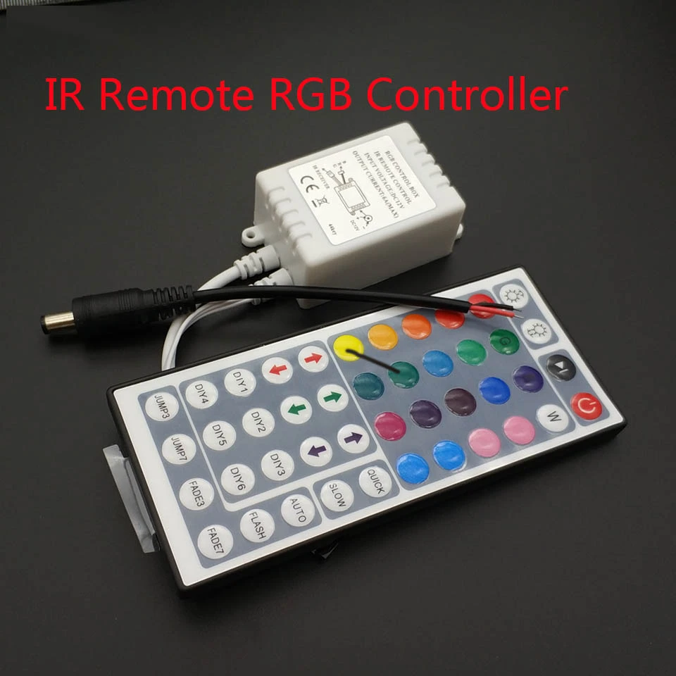 44 клавиши двойной выход DC 12 В ИК пульт дистанционного управления RGB контроллер