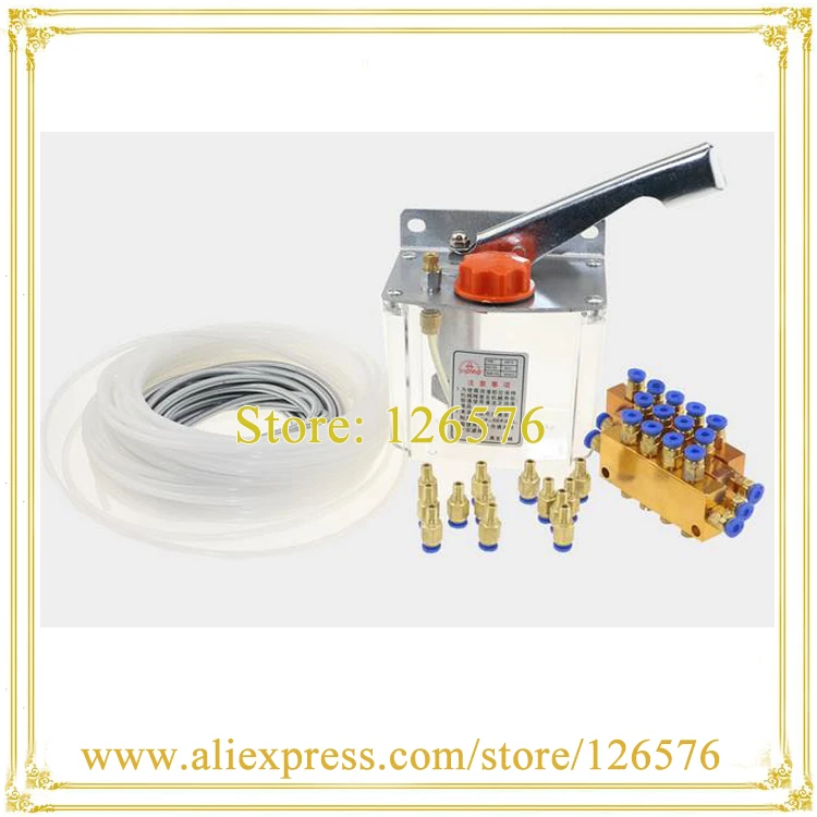 Manual Oil Pump Lubrication Pump cnc router oil Lubrication pumpin