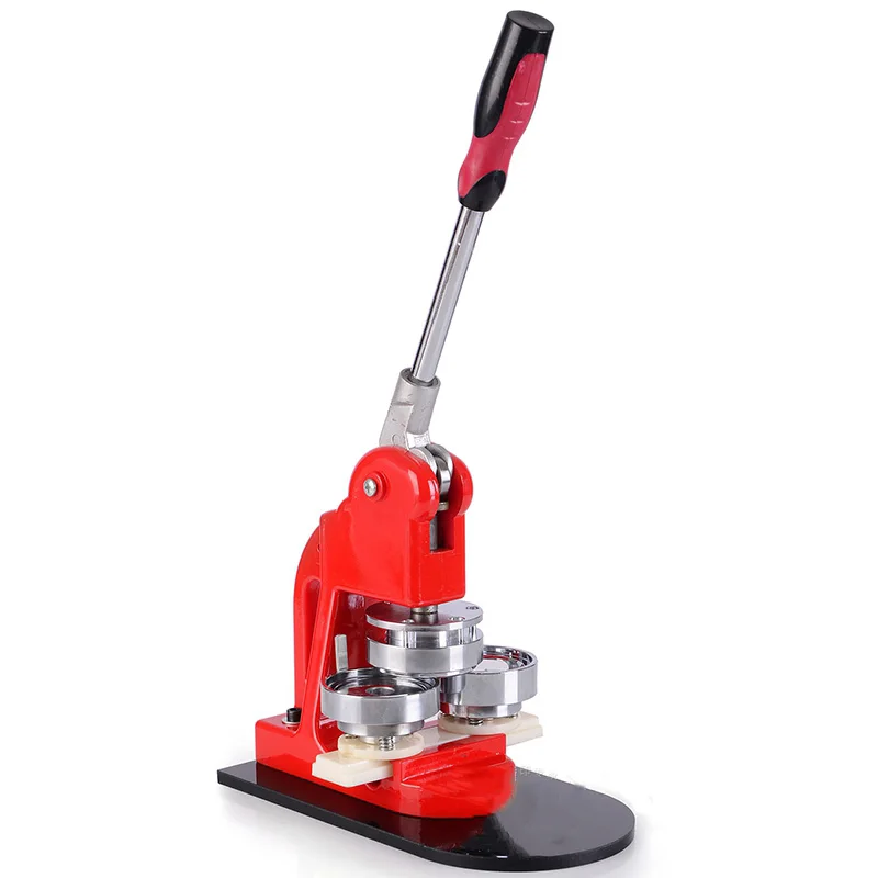 

Tinplate Badge machine button pin maker Button Making Machinery 58mm Badge press Breastpiece making machine