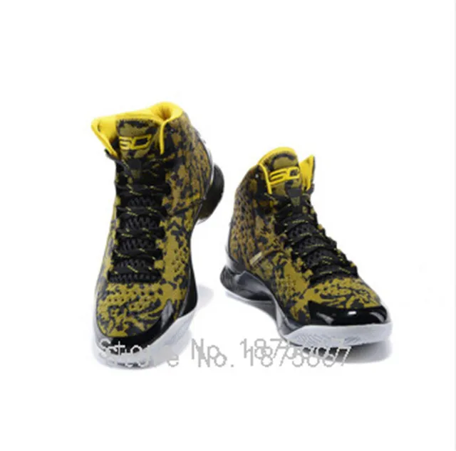 curry 1 yellow men