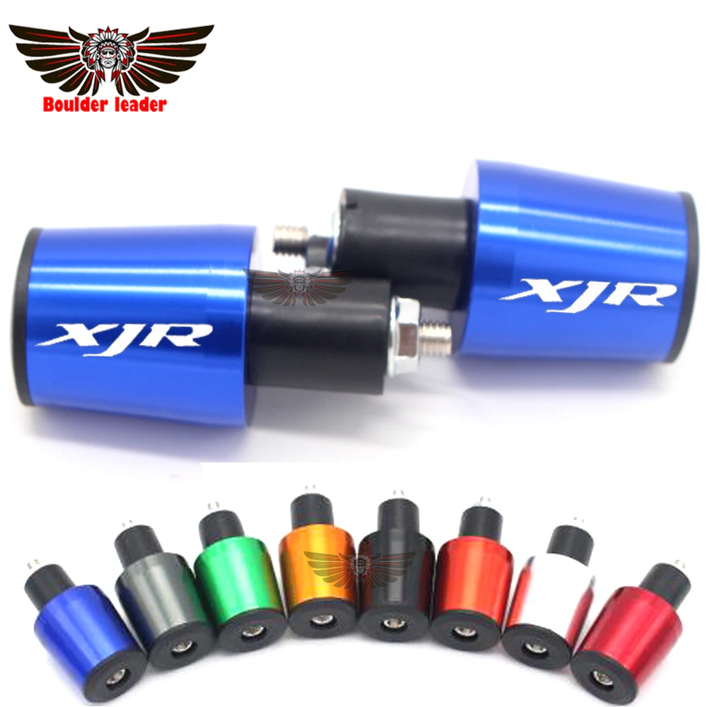 

CNC 22MM Handlebar Grips Handle Bar Cap End Plugs For Yamaha XJR400 XJR 400 XJR1300 XJR1200