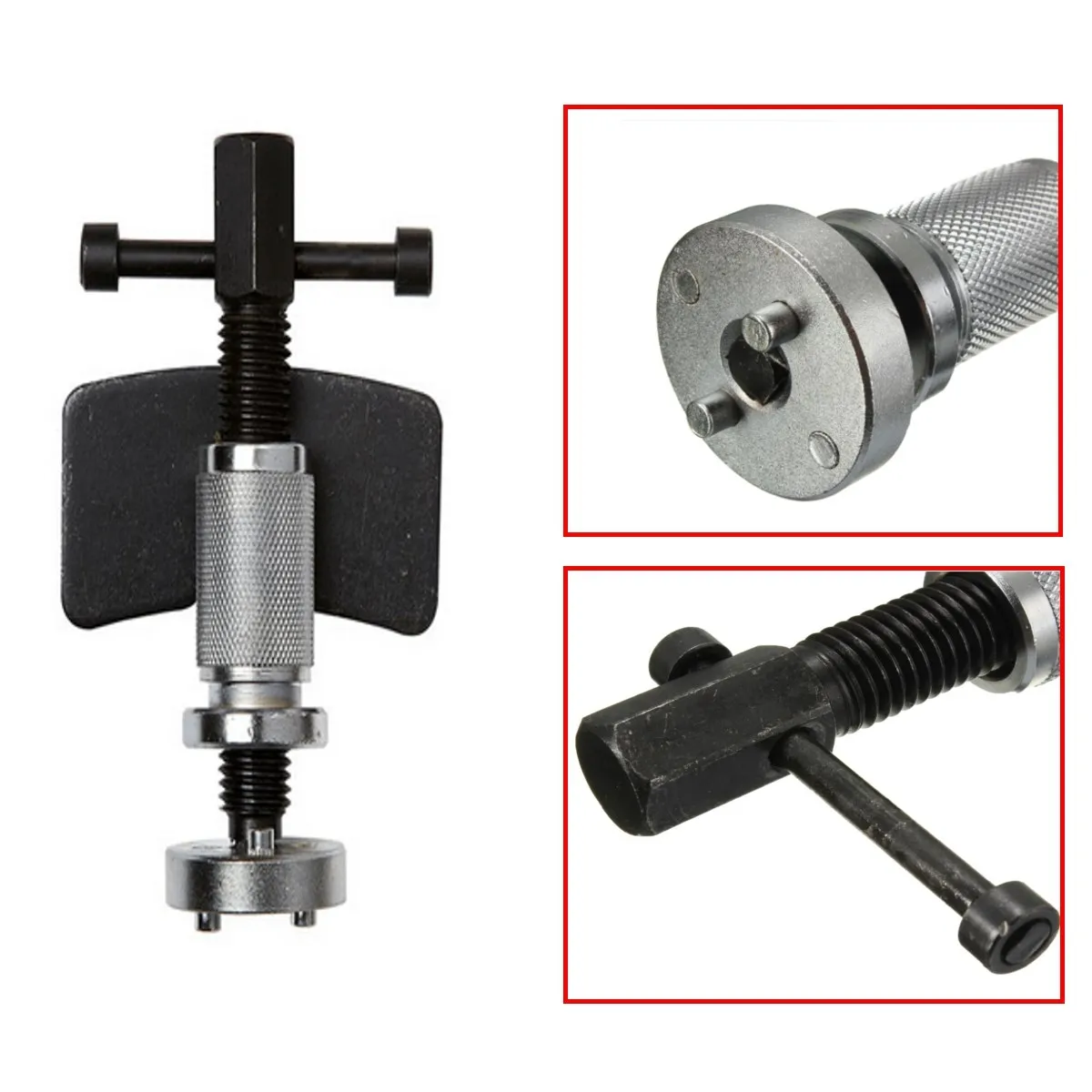 Prix pour 1 Set De Frein Piston Vent Retour Outil avec Double Adaptateur De Frein Pad Outil De Réglage Prix pour 1 Set De Frein Piston Vent Retour Outil avec Double Adaptateur De Frein Pad Outil De Réglage