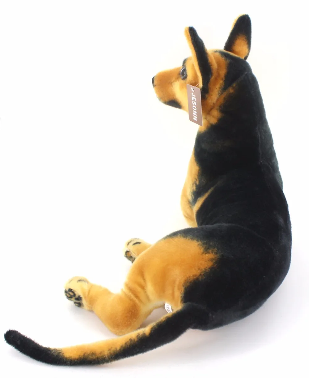2085 Jesonn Réaliste Animaux En Peluche Jouet Chien En Peluche Berger Allemand Pour Les Cadeaux Danniversaire Des Enfants In Animaux En Peluche