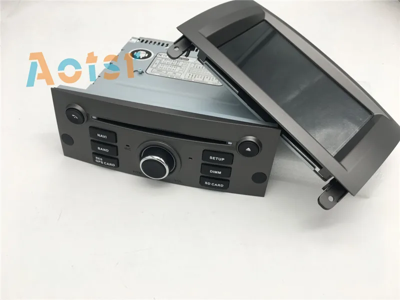 Perfect Android 9.1 Auto Glonass GPS Navi Car DVD Stereo for Peugeot 407 2004-2010 auto radio type recorder Multimedia player Head unitA 11
