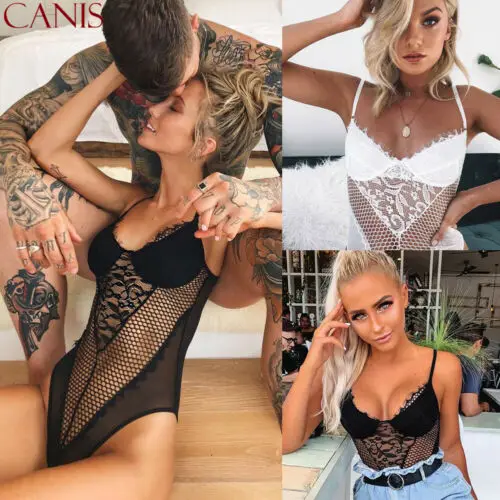 

Women Sexy-Lingerie Babydoll Lace Nightwear Sleepwear Underwear G-string Suit