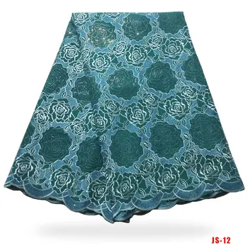 

Swiss lace fabric 2018 latest embroidery African cotton fabrics Swiss voile lace popular Dubai style for wedding party c180713