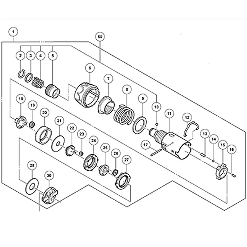 Genuine GEAR BOX ASS'Y for Hitachi 326348 DB3DL Volt Lithium Ion