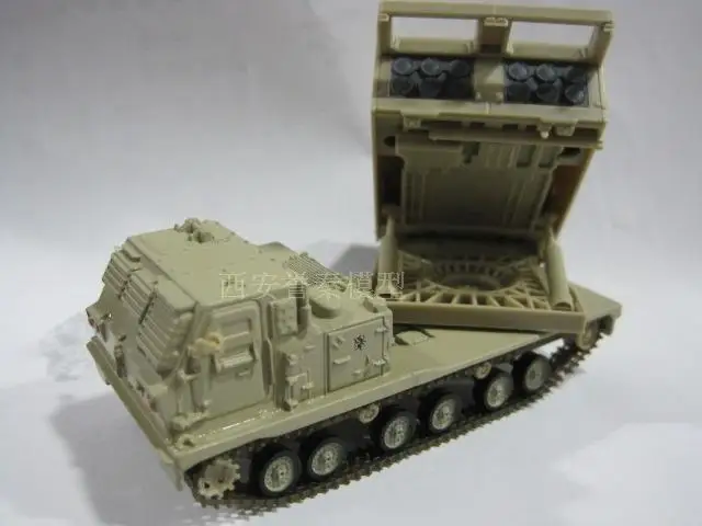 AMER 1/72 масштаб военный автомобиль игрушки M270 несколько запуска ракетная система 2003 литой металлический Танк модель игрушки для подарка/коллекции