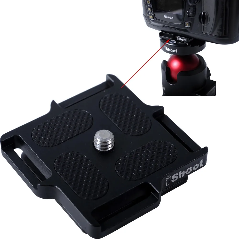 

Quick Release Plate for Tripod Ball Head of ARCA-SWISS Fit Micro DSLR Camera Fuji X-T1 X-T10 X-100T X-100S X-100 X70 X-30 X-20
