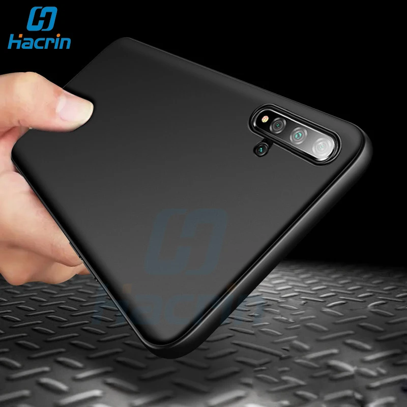 

Hacrin Matte Case For Huawei Honor 20 Pro Case Soft TPU Matte Bumper Full Protection Back Cover On For Honor 20 20 Lite 20i Case