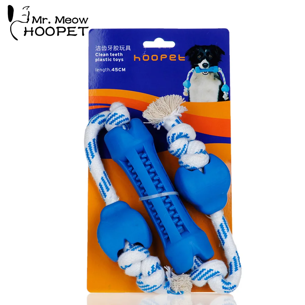 

Hoopet Funny Dog Toy Natural Rubber Non-Toxic linen For Pets Biting Dog Resistant To Tooth Cleaning Cat Chew Toy