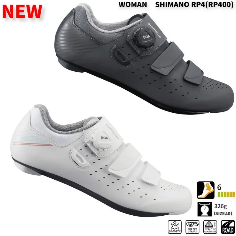 

Shimano WOMAN SH RP4(RP400) Road Shoes Vent Carbon Road Shoes SH-RP4 Road Lock shoes RP4 cycling shoes