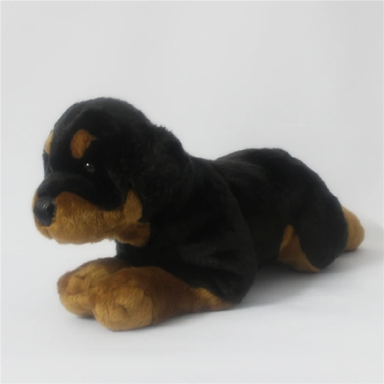 New BEARINGTON Plush Toy ROTTWEILER ROTTIE Stuffed Animal PUPPY DOG Soft Doll