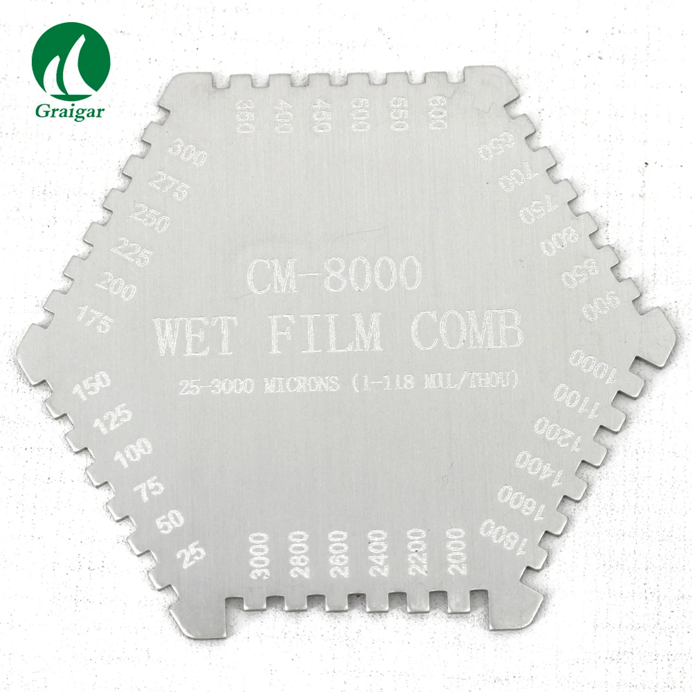 

CM8000 Wet Film Comb Coating Thickness Meter CM-8000