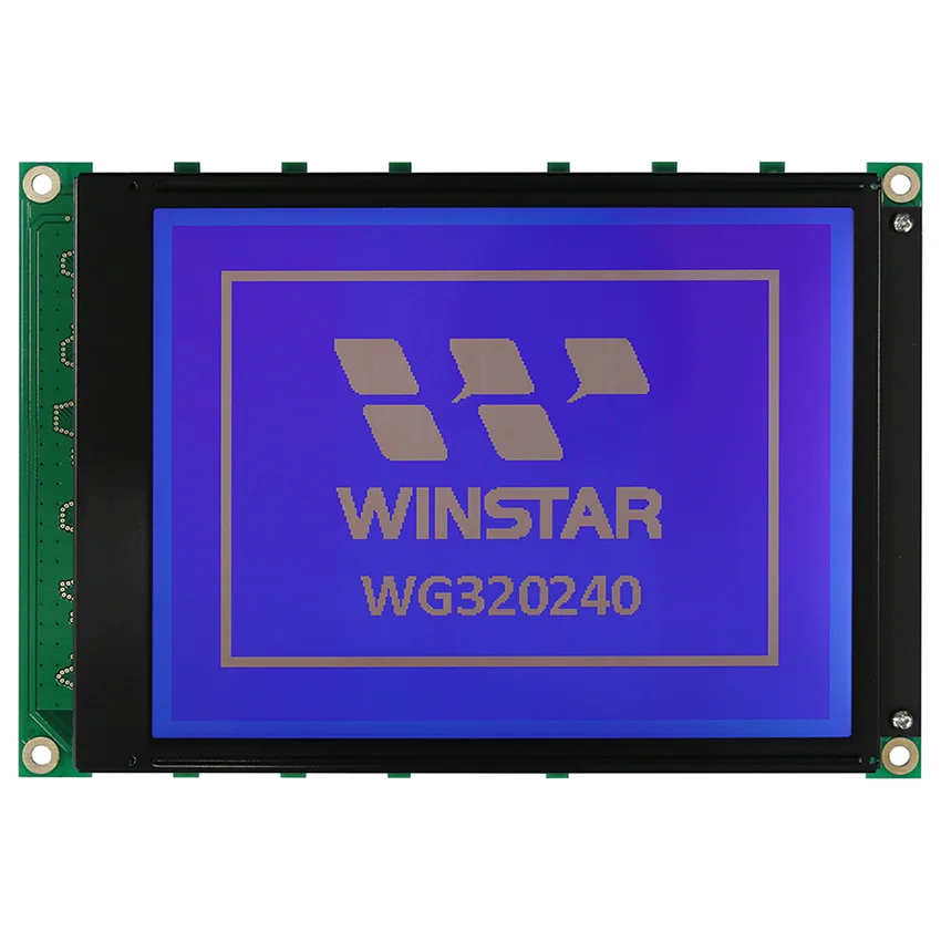 5,7 ''WG320240B0 WINSTAR 5V Синий ЖК-дисплей модуль с 320x240 пикселей встроенный RA8835 контроллер Белый подсветка 8080