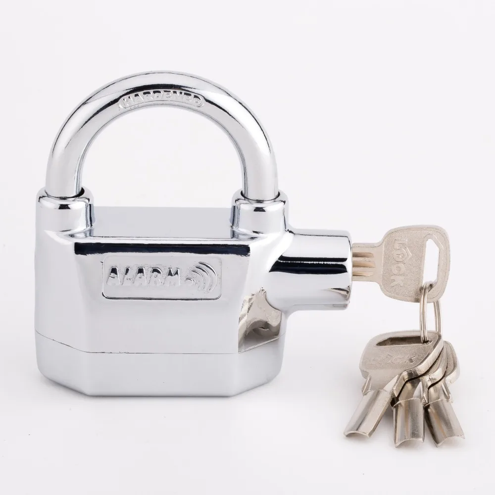 

New Waterproof Sound Siren Alarm Motorcycle Lock Bicycle Lock Bicycle Safety And Anti-theft Locks 110 Db Alarm Pad