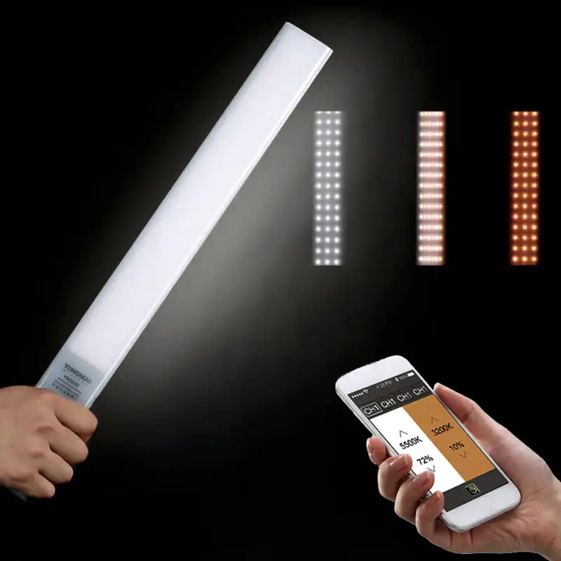 YongNuo YN360S Color Temperature 5500K Ultra-Thin Handheld Ice Stick 148PCS lamp Beads LED Video Flash Light