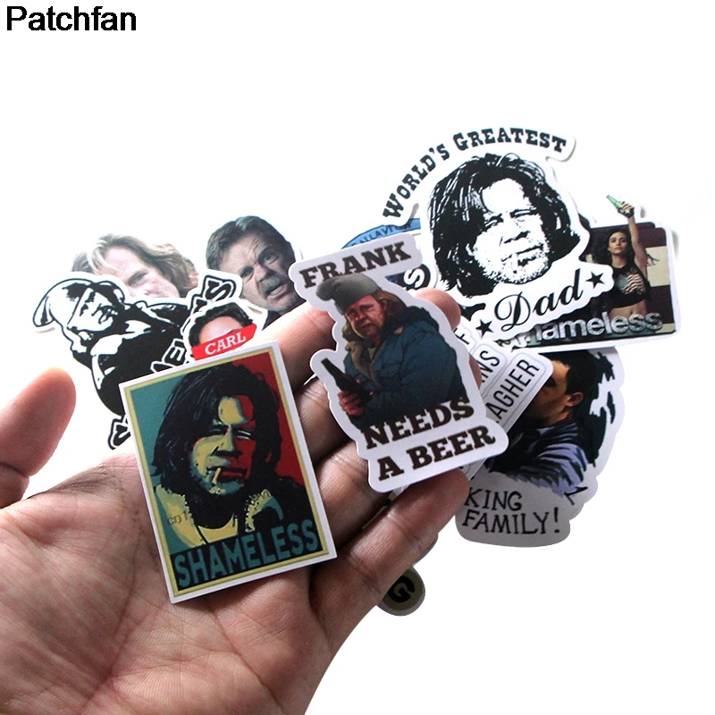 Patchfan 13 шт. бесстыдных забавных креативных значков DIY Декоративные наклейки для детей DIY настенный блокнот чехол для телефона Скрапбукинг альбом A1923