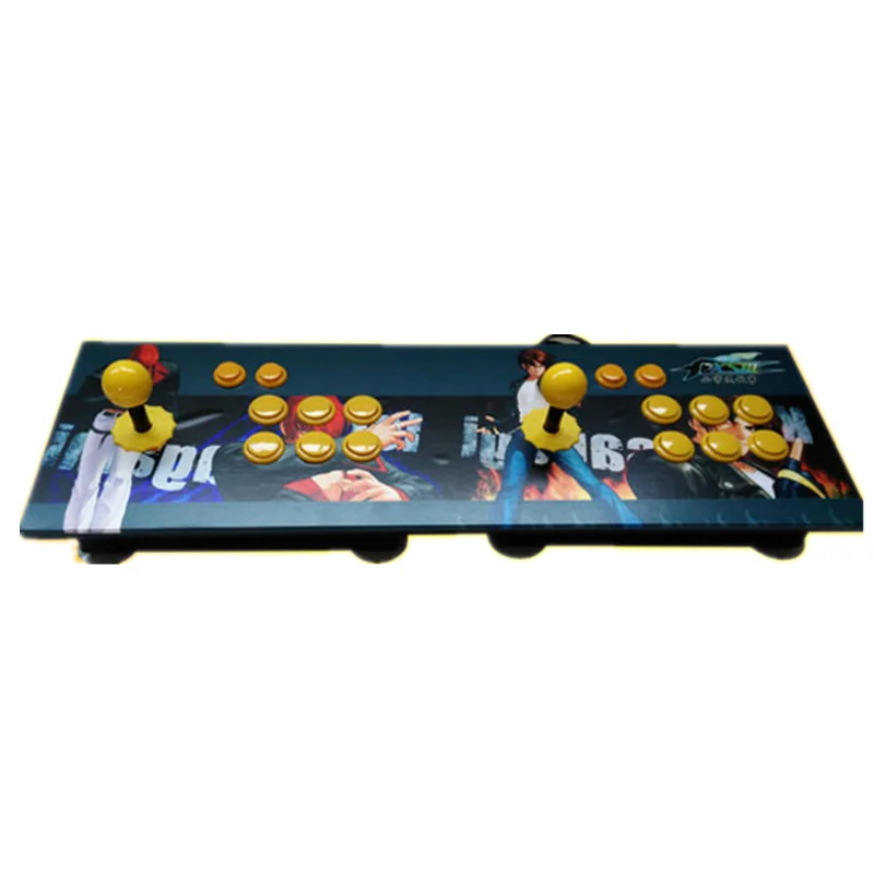 

Cdragon Wooden Design Double Arcade Stick Colorful Picture Video Game Joystick Controller Gamepad For Windows PC Enjoy Fun Game