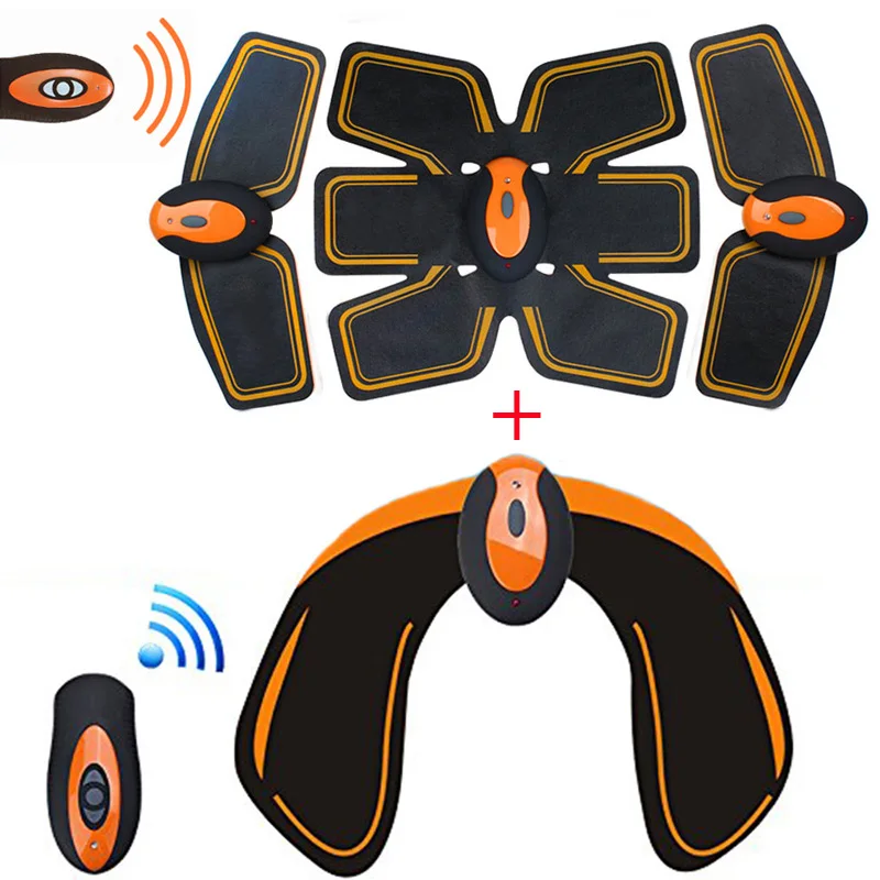 

EMS Wireless Hips Trainer Remote USB Electric Abdominal Muscle Stimulator Fitness Buttocks Butt Toner Lifting Slimming Massager
