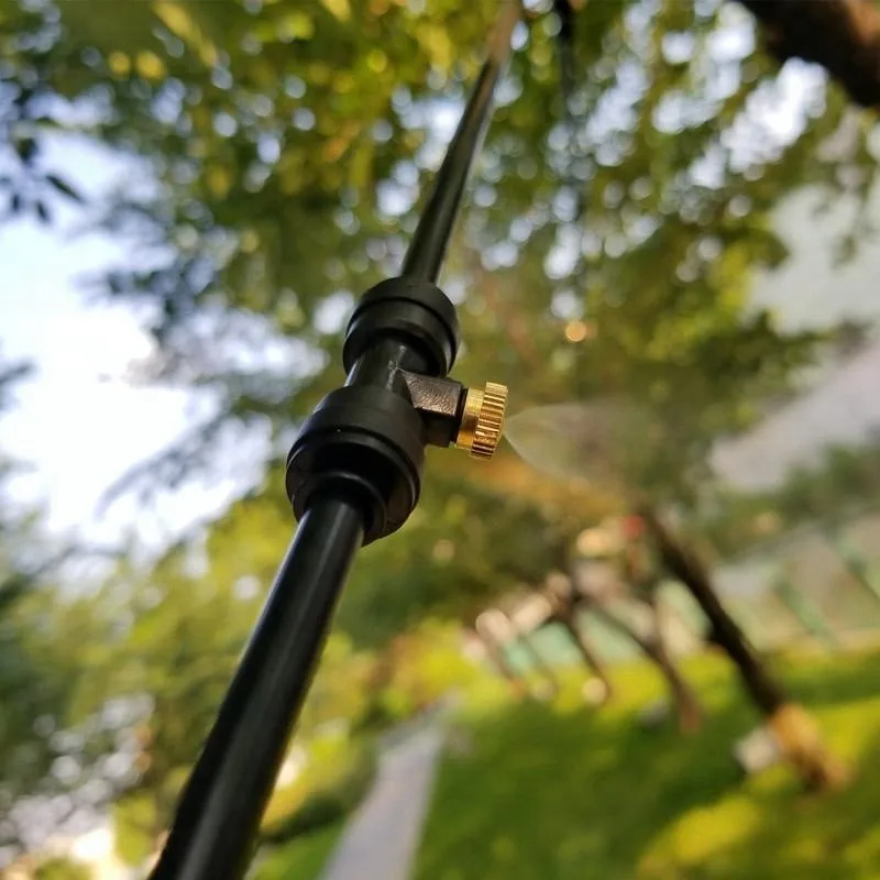 

S064 18M China Supplier Garden&Home Fogging System,Low Pressure Misting Cooling System